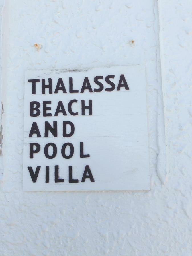 Thalassa Beach And Pool Villa Joron Kültér fotó